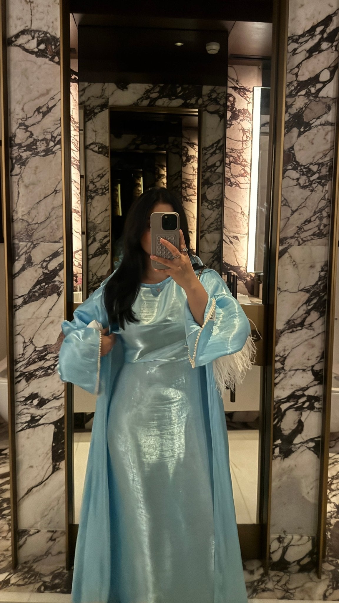 Celene Abaya 3 Piece Set - LibraDubai